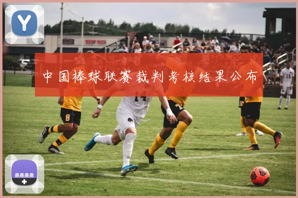 中国棒球联赛裁判考核结果公布